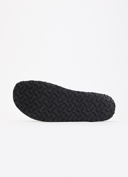 Birkenstock Utti veterschoen van leer - detail 5 zwart