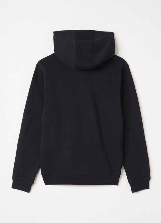 Björn Borg Borg Classic hoodie met logoborduring - voorkant 3 zwart