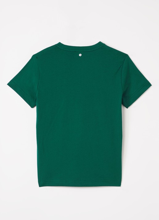 Björn Borg Borg Classic T-shirt met logoborduring - voorkant 2 groen