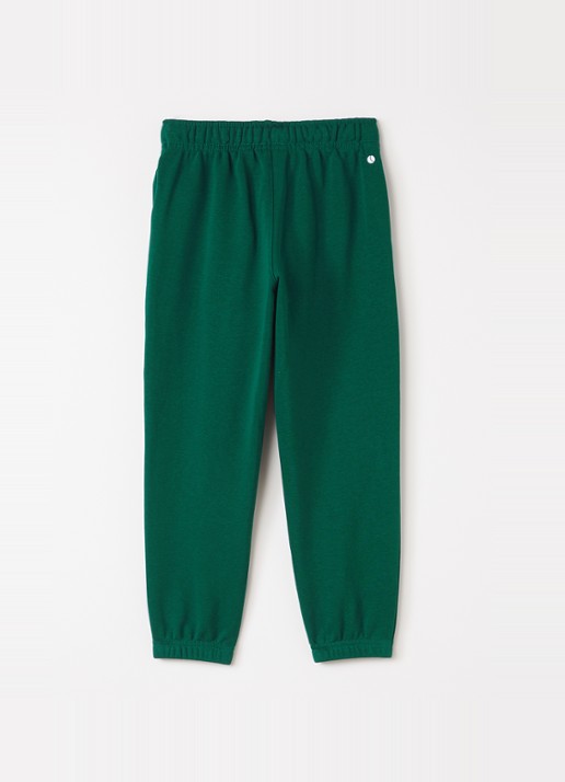 Björn Borg Borg Classic tapered fit joggingbroek met logoborduring - voorkant 3 groen