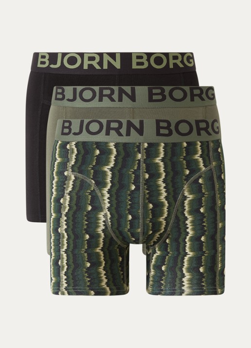 Björn Borg Boxershort met logoband in 3-pack