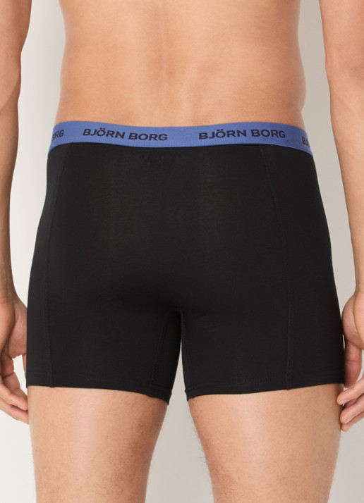 Björn Borg Boxershort van katoen in 5-pack - achterkant 3 zwart