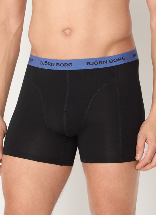 Björn Borg Boxershort van katoen in 5-pack - detail 4 zwart