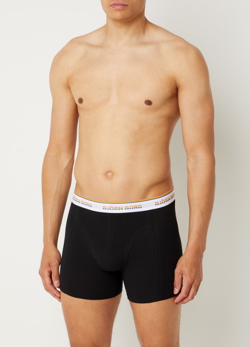 Björn Borg Boxershorts met logoband in 6-pack