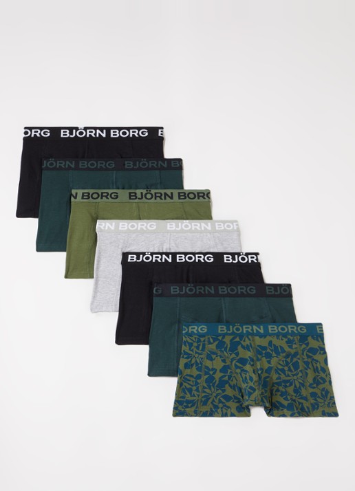 Björn Borg Boxershorts met logoband in 7-pack