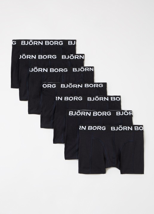 Björn Borg Boxershorts met logoband in 7-pack
