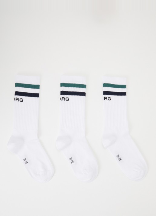 Björn Borg Core Crew sportsokken met logo in 3-pack