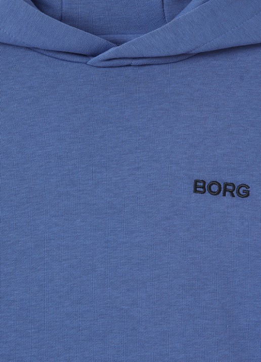 Björn Borg Essential hoodie met logo - detail indigo