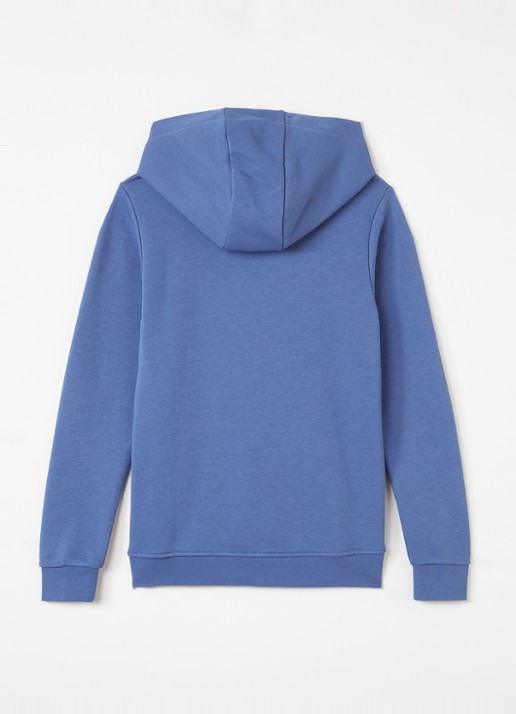 Björn Borg Essential hoodie met logo - voorkant 3 indigo