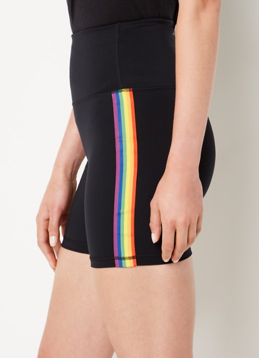 Björn Borg Fietsbroek met streepprint  - detail 5 zwart
