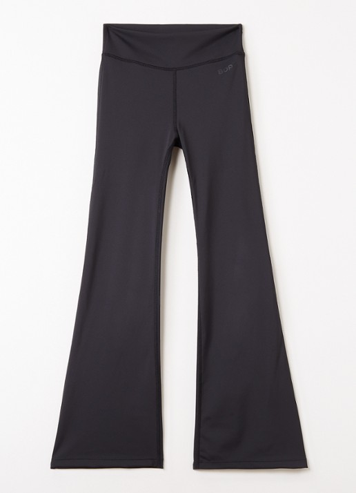 Björn Borg Flared fit legging met stretch - voorkant zwart