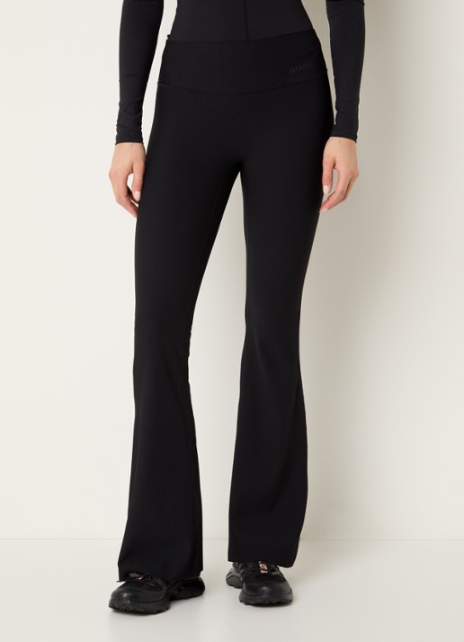 Björn Borg High waist flared fit trainingslegging met logo