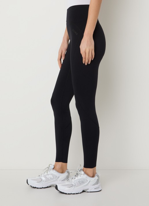 Björn Borg High waist trainingslegging met logo - detail 2 zwart