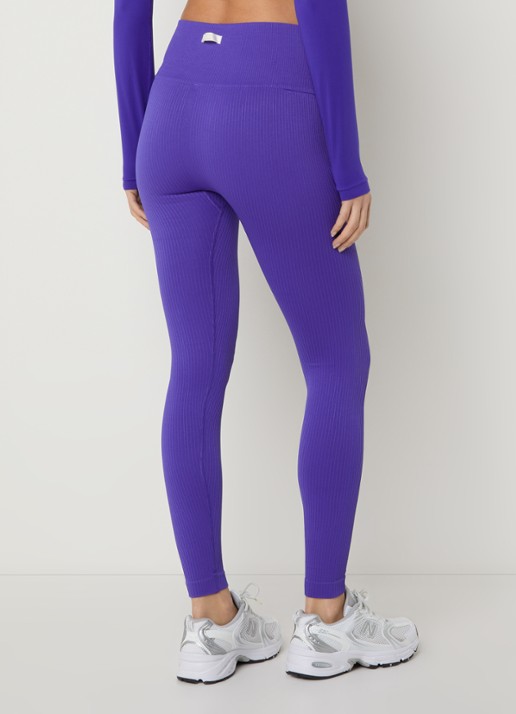 Björn Borg High waist trainingslegging - achterkant 3 kobaltblauw