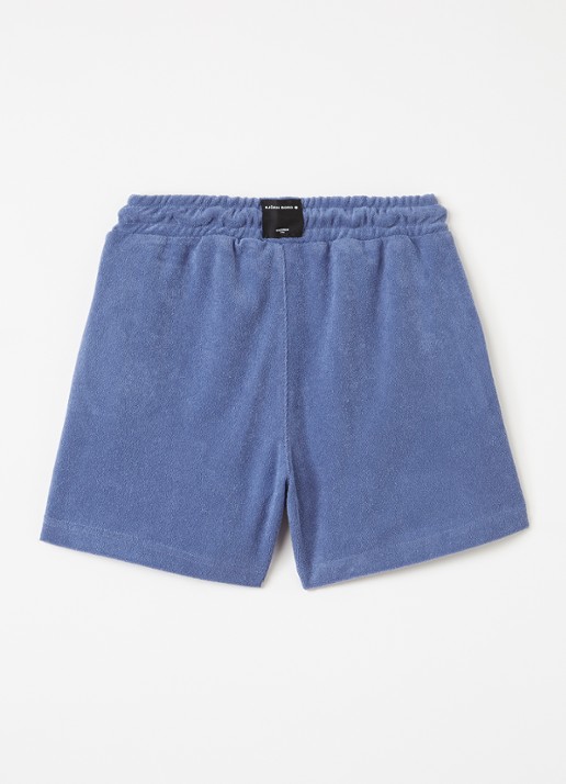 Björn Borg Loose fit korte broek van badstof - voorkant 3 indigo