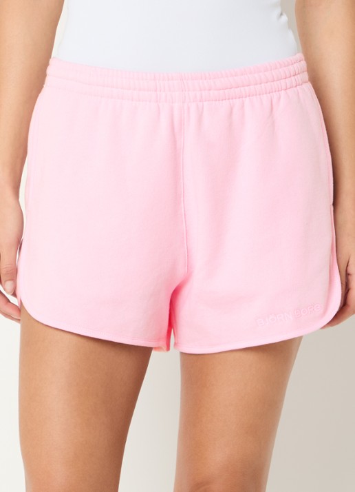Björn Borg Low waist wide fit shorts met steekzakken