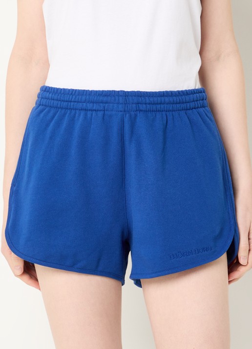Björn Borg Low waist wide fit shorts met steekzakken