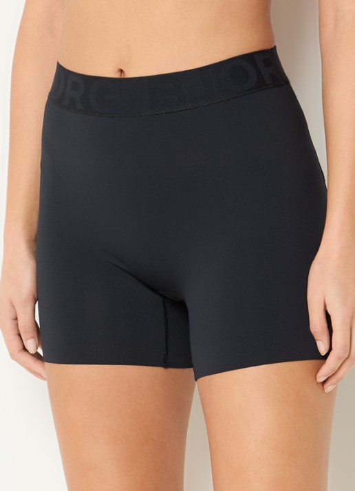 Björn Borg Mid waist slim fit shorts met logoband