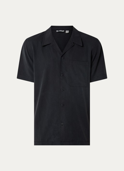 Björn Borg Overshirt met borstzak - voorkant indigo