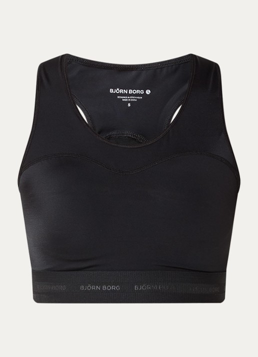 Björn Borg Performance sport bh met high support - voorkant zwart