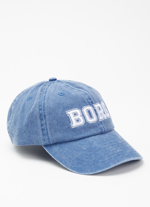 Björn Borg Pet van denim met logoborduring