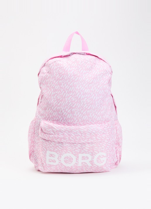 Björn Borg Rugzak met print - voorkant 3 roze