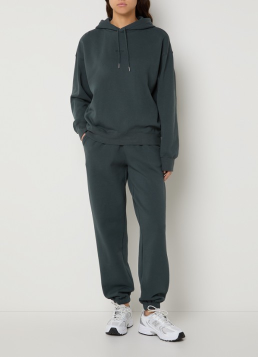 Björn Borg Studio high waist joggingbroek met steekzakken - voorkant 4 groen