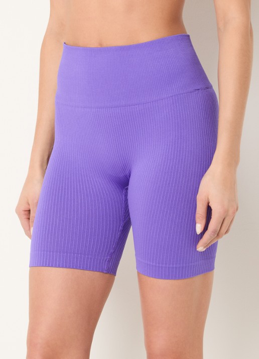 Björn Borg Studio high waist skinny fit rib korte trainingslegging