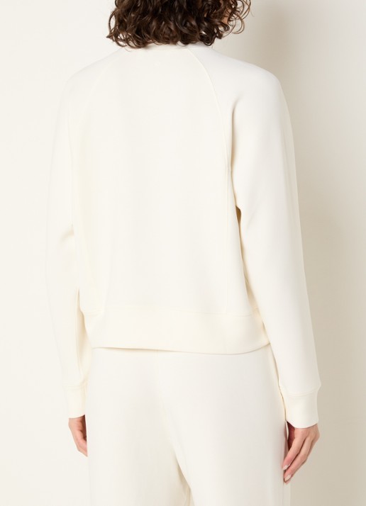 Björn Borg Sweater met logo - achterkant creme