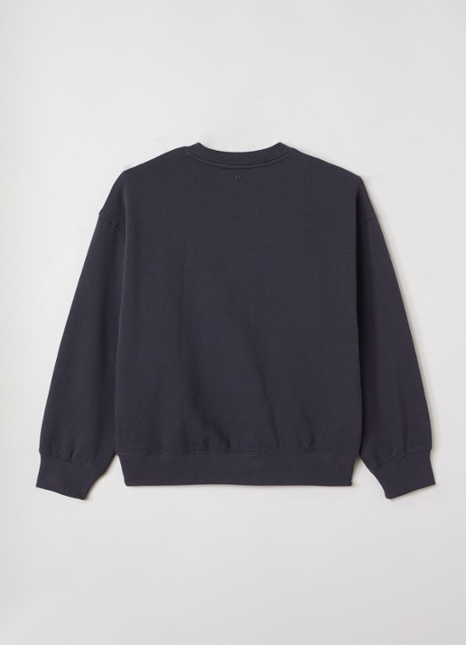 Björn Borg Sweater met logoborduring - voorkant 3 indigo