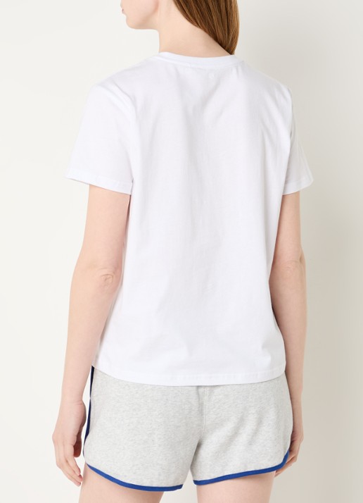 Björn Borg T-shirt met logoprint - achterkant wit