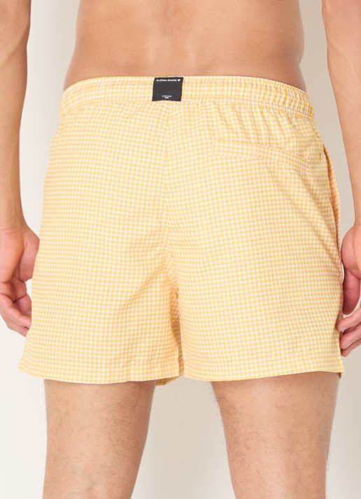Björn Borg Zwemshort met print - achterkant 2 geel