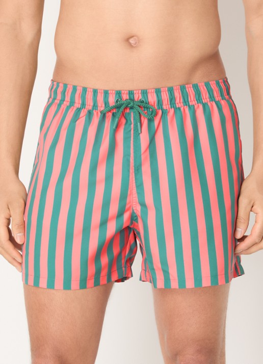 Björn Borg Zwemshort met print - detail groen