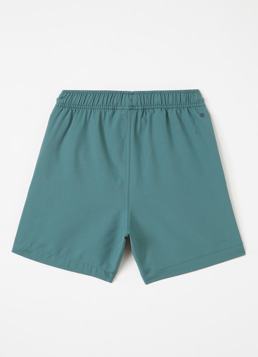 Björn Borg Zwemshorts met logoprint - voorkant 2 zeegroen