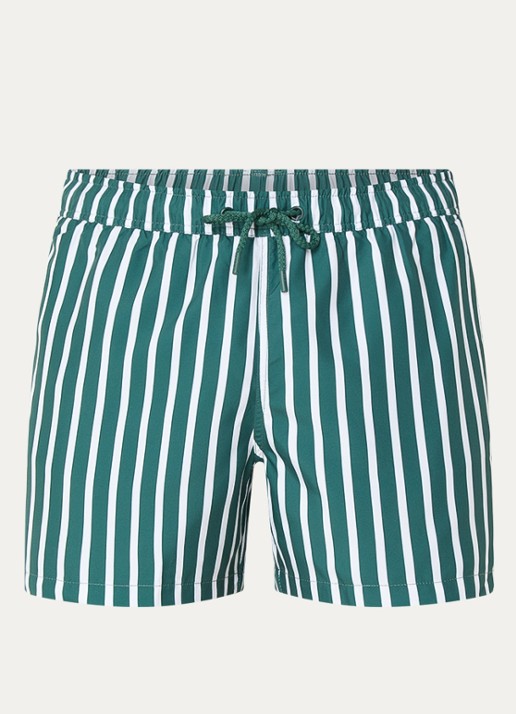 Björn Borg Zwemshorts met print - voorkant 3 zeegroen