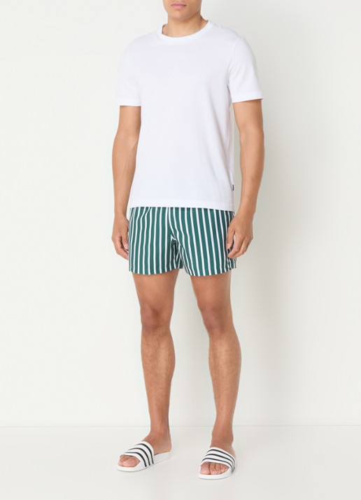 Björn Borg Zwemshorts met print - voorkant 4 zeegroen