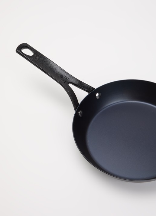 BK Black Steel pannenset 2-delig - voorkant 2 zwart