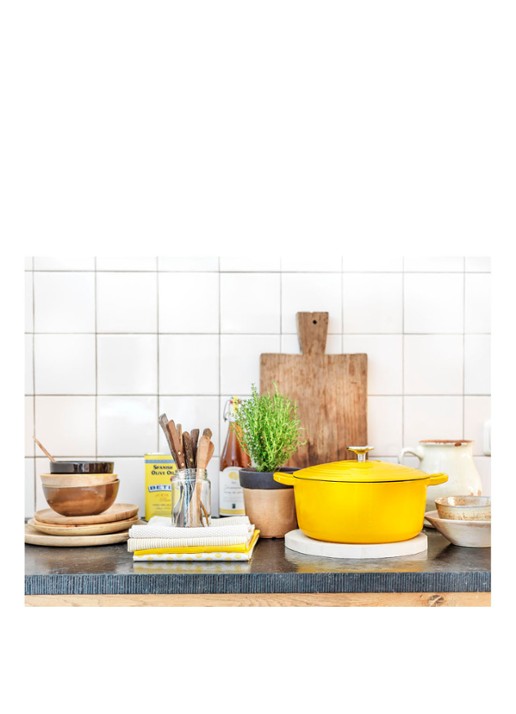 BK Bourgogne braadpan Ø24 cm - voorkant 5 geel
