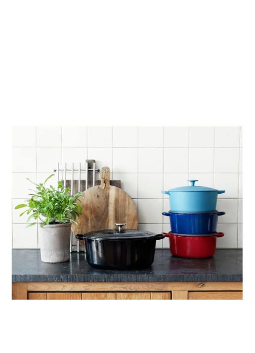 BK Bourgogne braadpan Ø32 cm - voorkant 2 zwart