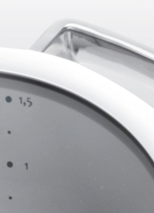 BK Conical Deluxe pannenset 4-delig - detail 2 zilver