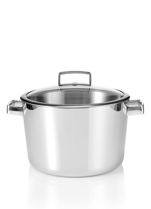 BK Conical Deluxe soeppan Ø24 cm - voorkant 2 zilver