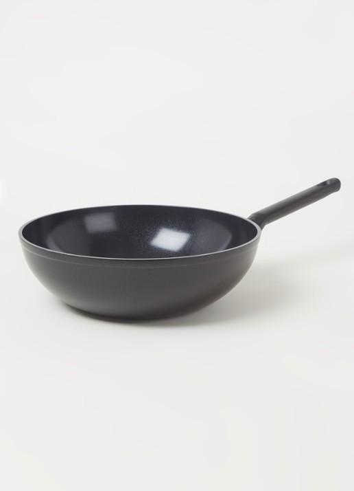 BK Easy Induction Ceramic wokpan 30 cm - voorkant 2 zwart