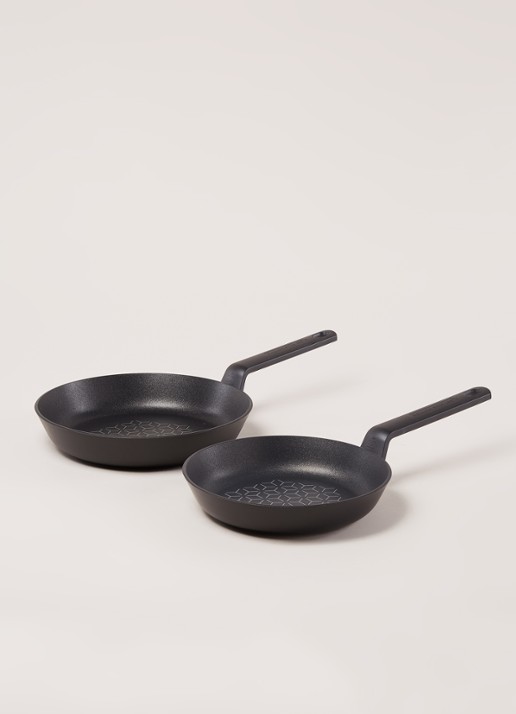 BK Infinity koekenpan set van 2  - voorkant 2 zwart
