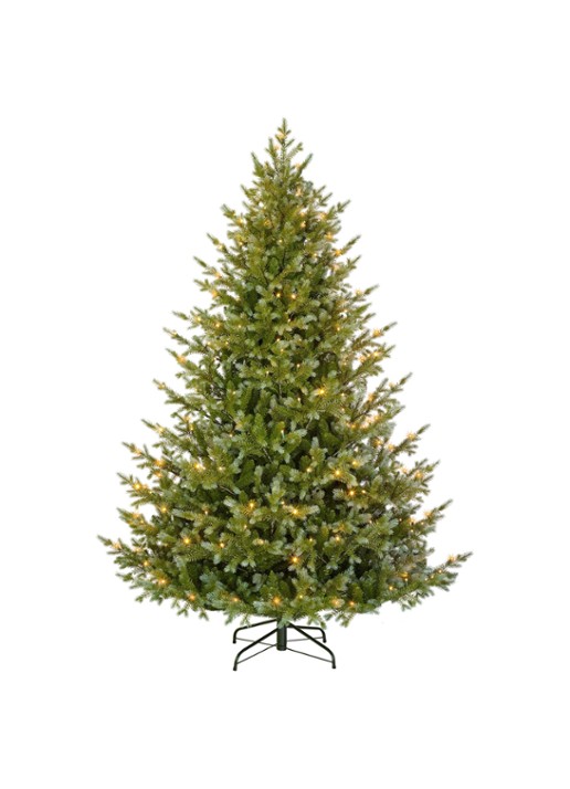 Black box Ardley kunstkerstboom met LED verlichting 230 cm