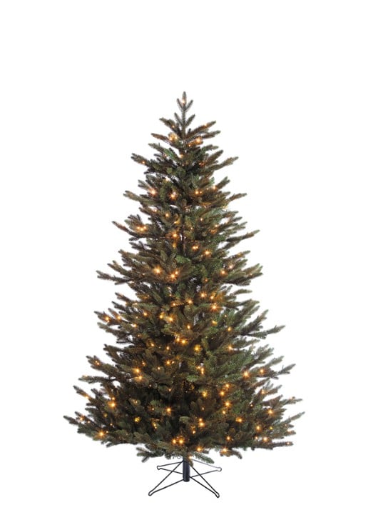 Black box Macallan kunstkerstboom met LED verlichting 185 cm
