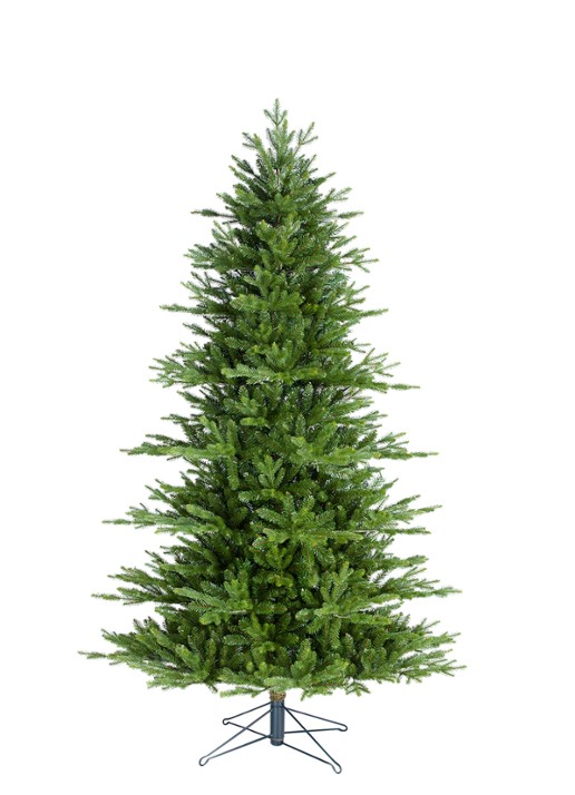 Black box Macallan kunstkerstboom met LED verlichting 215 cm