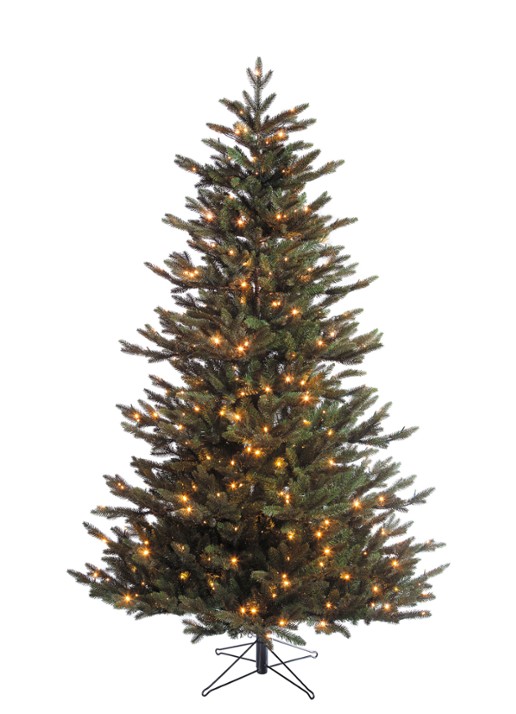 Black box Macallan kunstkerstboom met LED verlichting 230 cm
