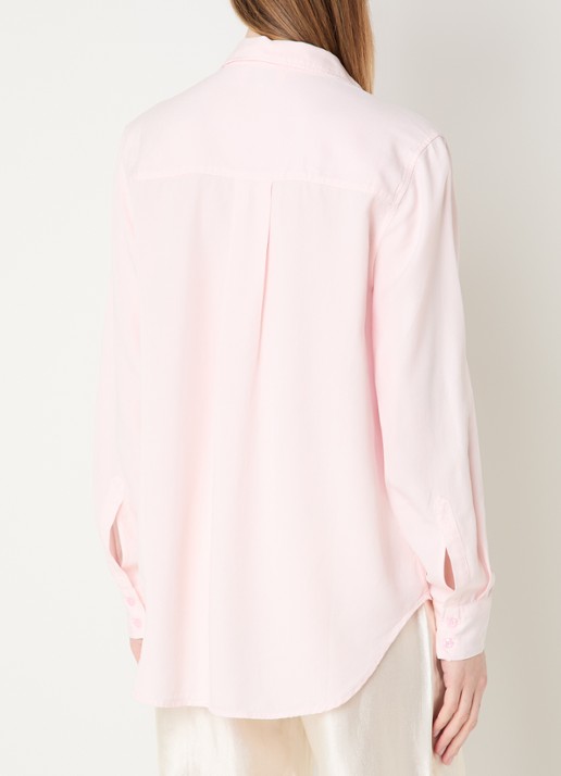 BLLMR Bodi blouse met borstzak - achterkant lichtroze
