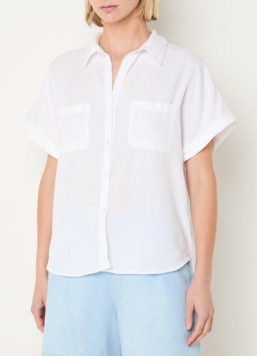 BLLMR Mia blouse met borstzakken