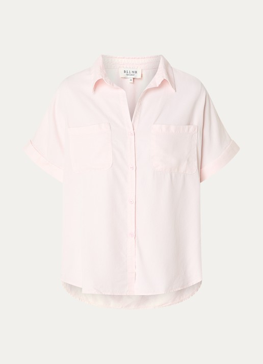 BLLMR Mia blouse met borstzakken - voorkant 2 lichtroze